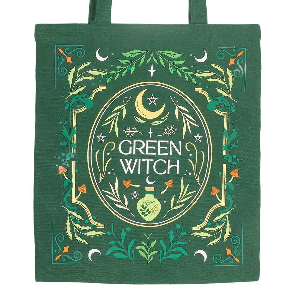 Something Different - Green Witch Tote bag - Green